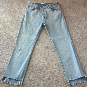 DL 1961 Mara Straight Mid Rise Instasculpt™ Ankle Jeans  sz 30